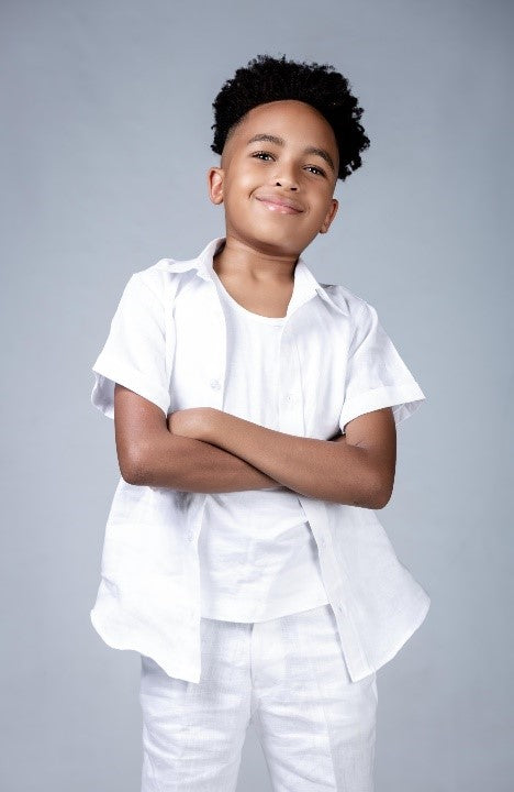 Boys Organic Linen Shorts&Shirts